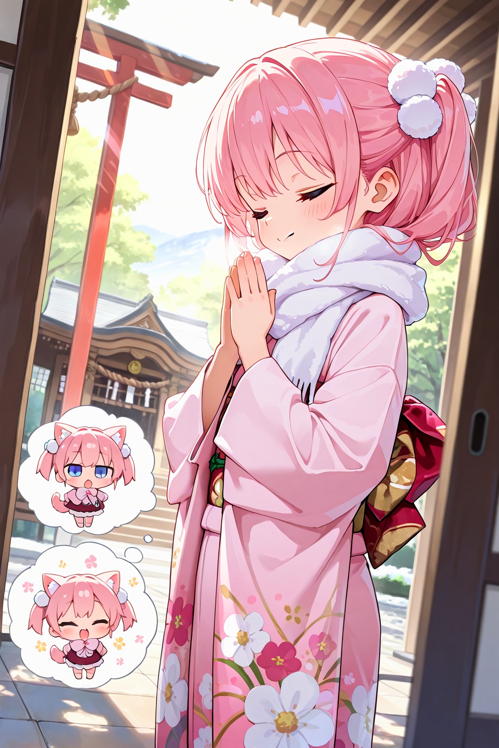 初詣の願い事！