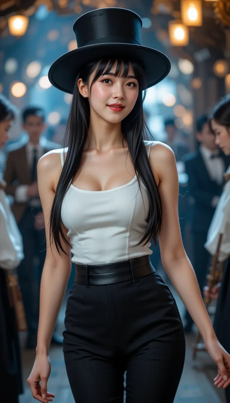 かっこかわいいダンサー白鳥英美梨の異世界軍艦公演