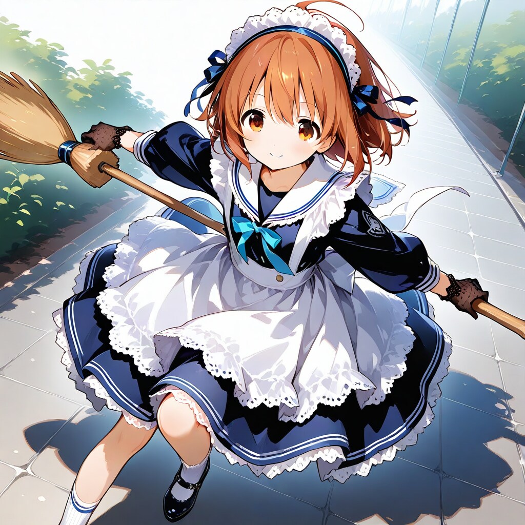メイド風セーラー服