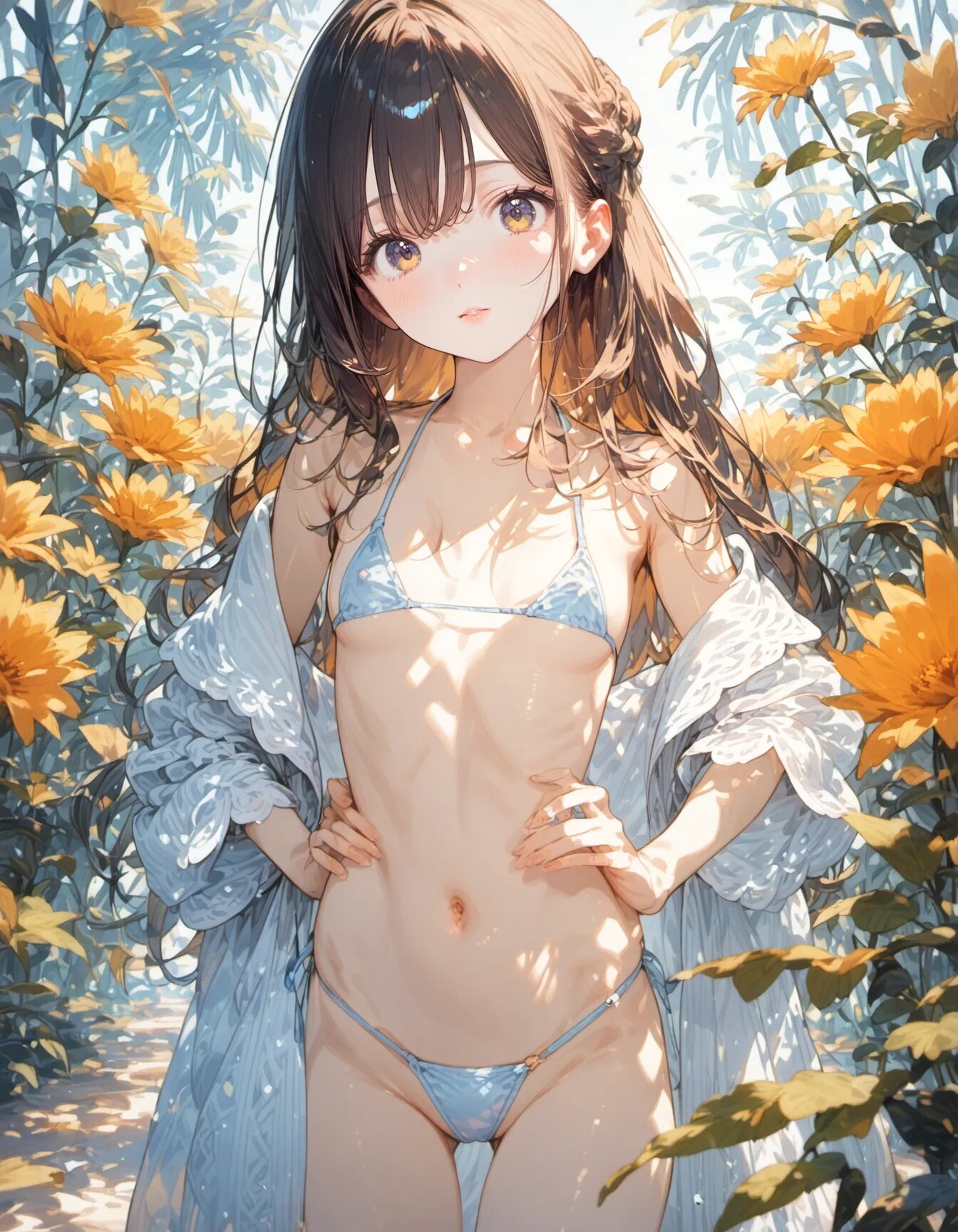 Among the Golden Blossoms