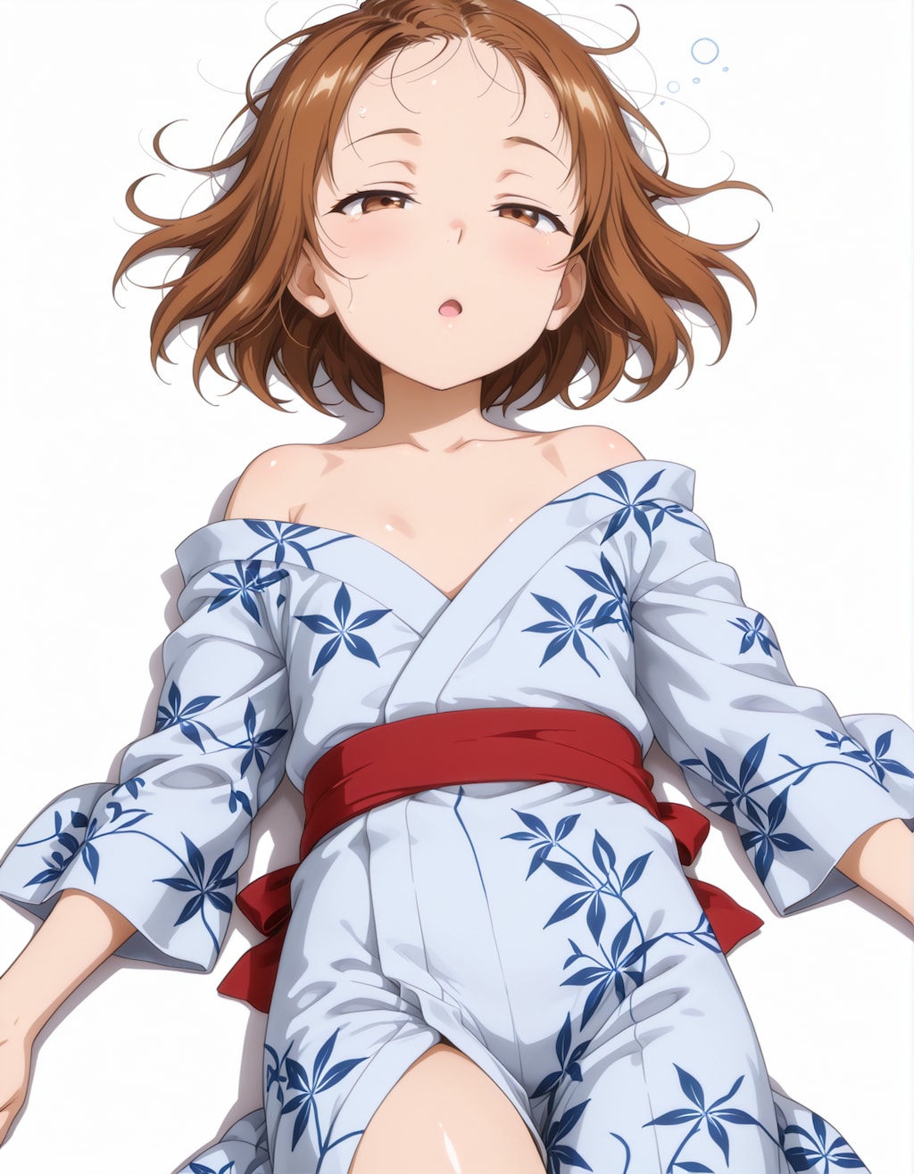 ちょっぴりセクシー浴衣♡