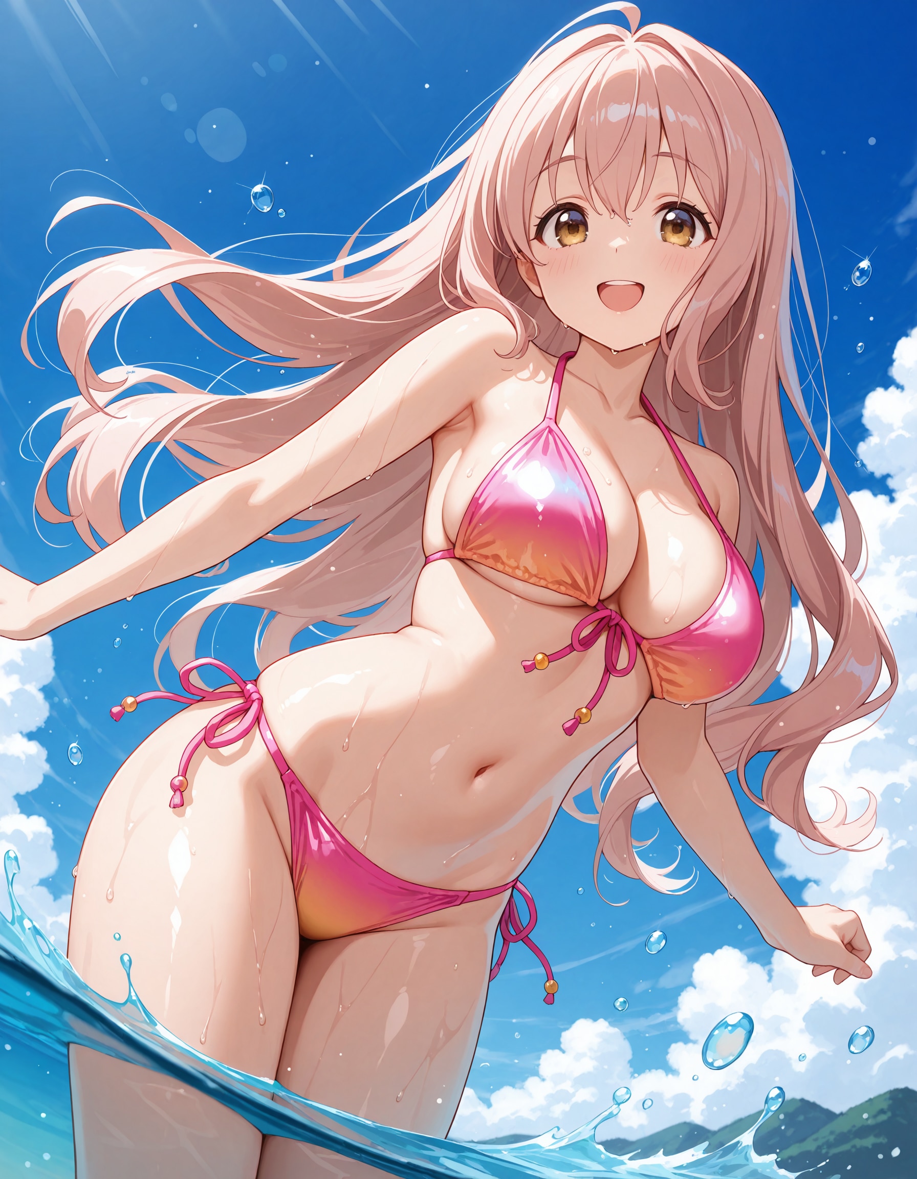 水着少女200