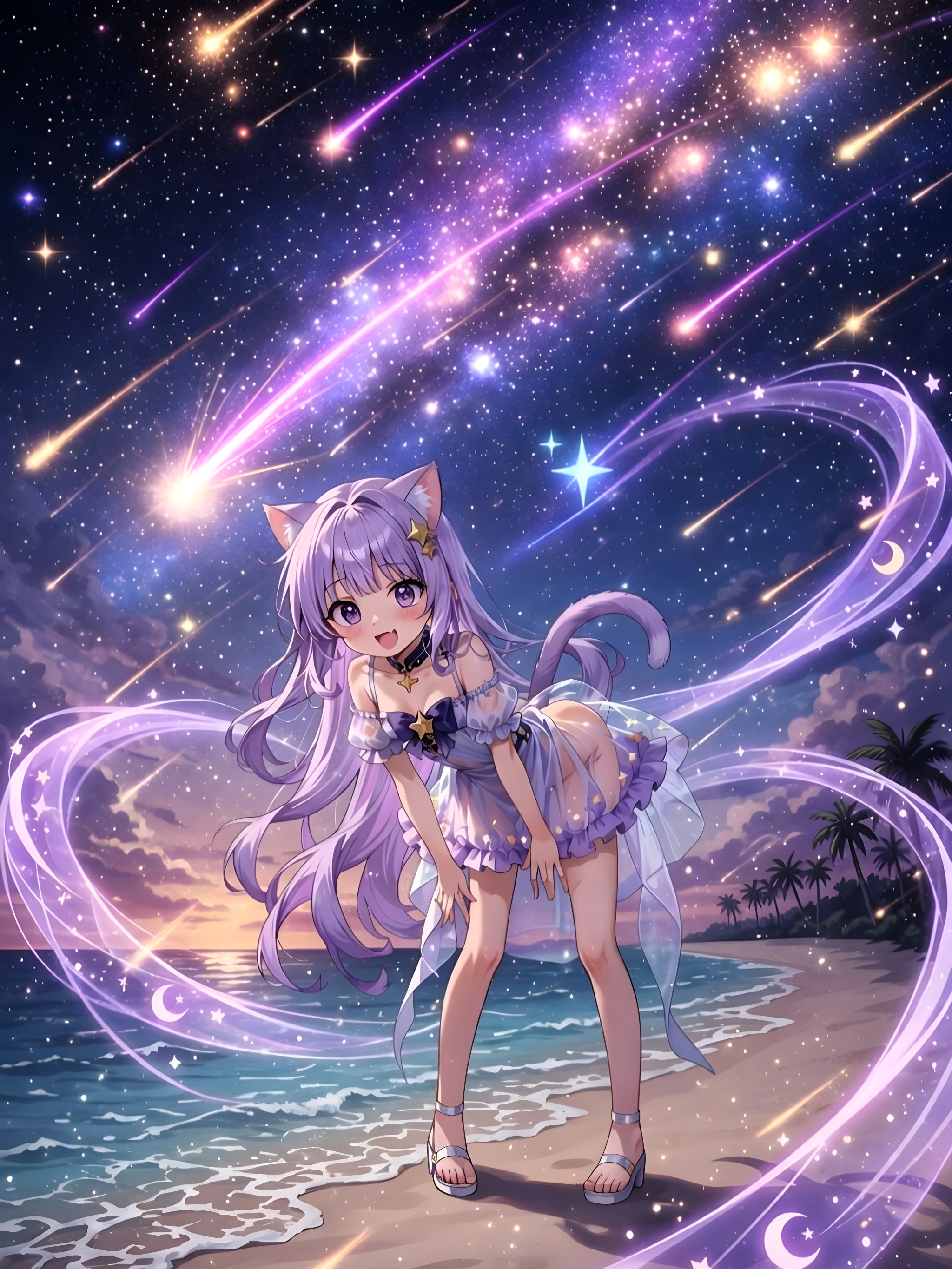 ねこみみ 048 流れ星