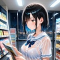 いつも抜いてる巨乳jkがこんな姿だったら 4枚目