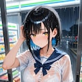 いつも抜いてる巨乳jkがこんな姿だったら 3枚目
