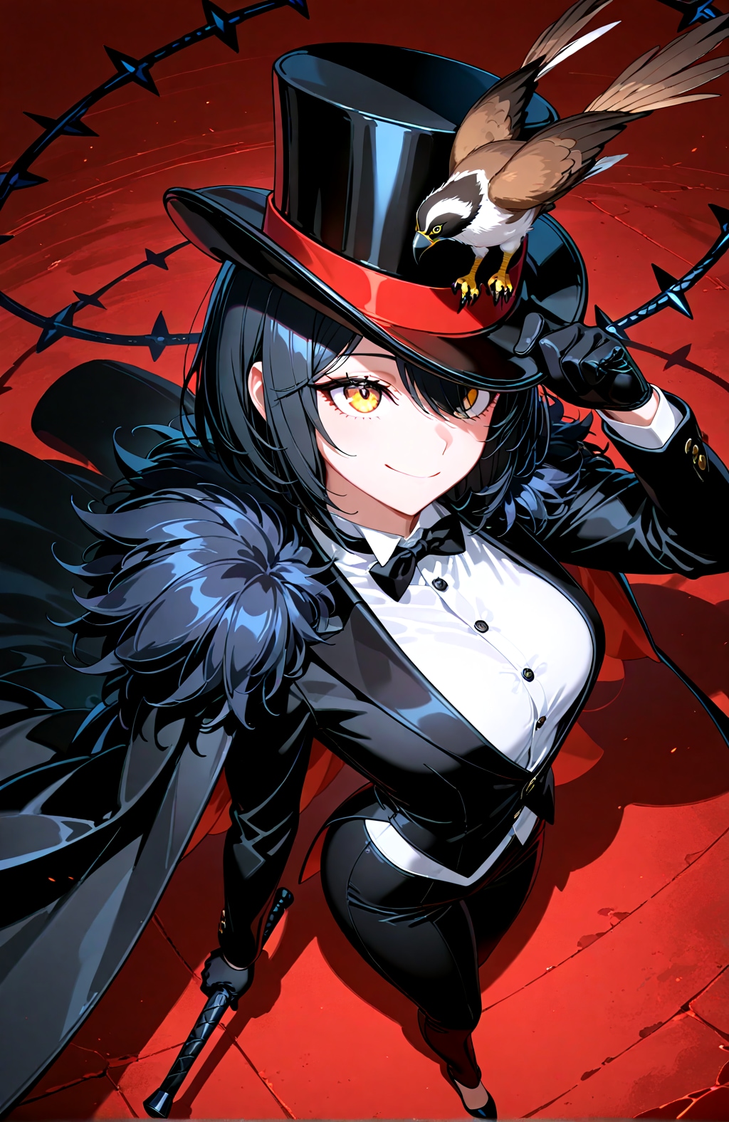 シルクハット女子さん～男爵ディーノ風～