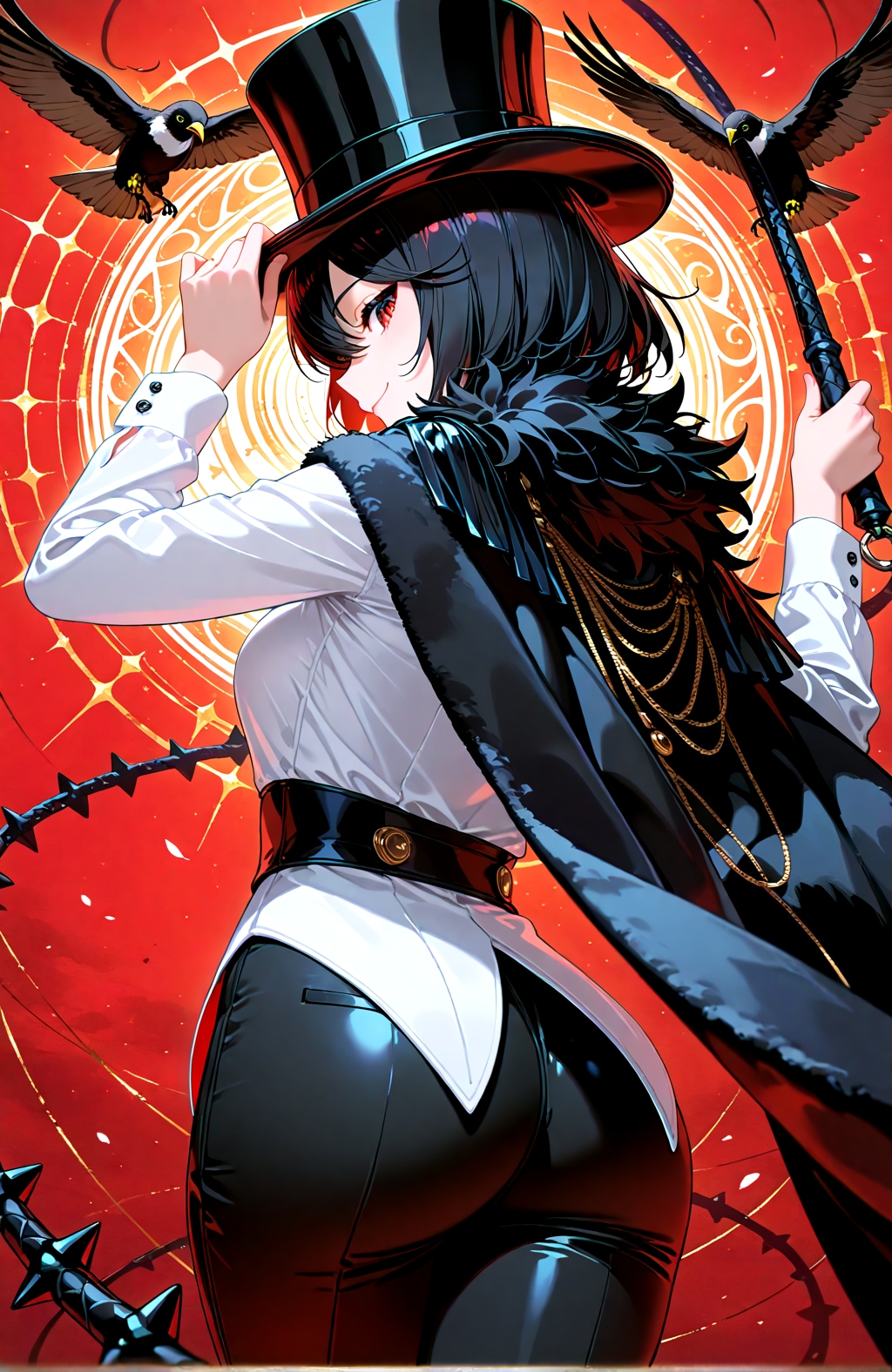 シルクハット女子さん～男爵ディーノ風～