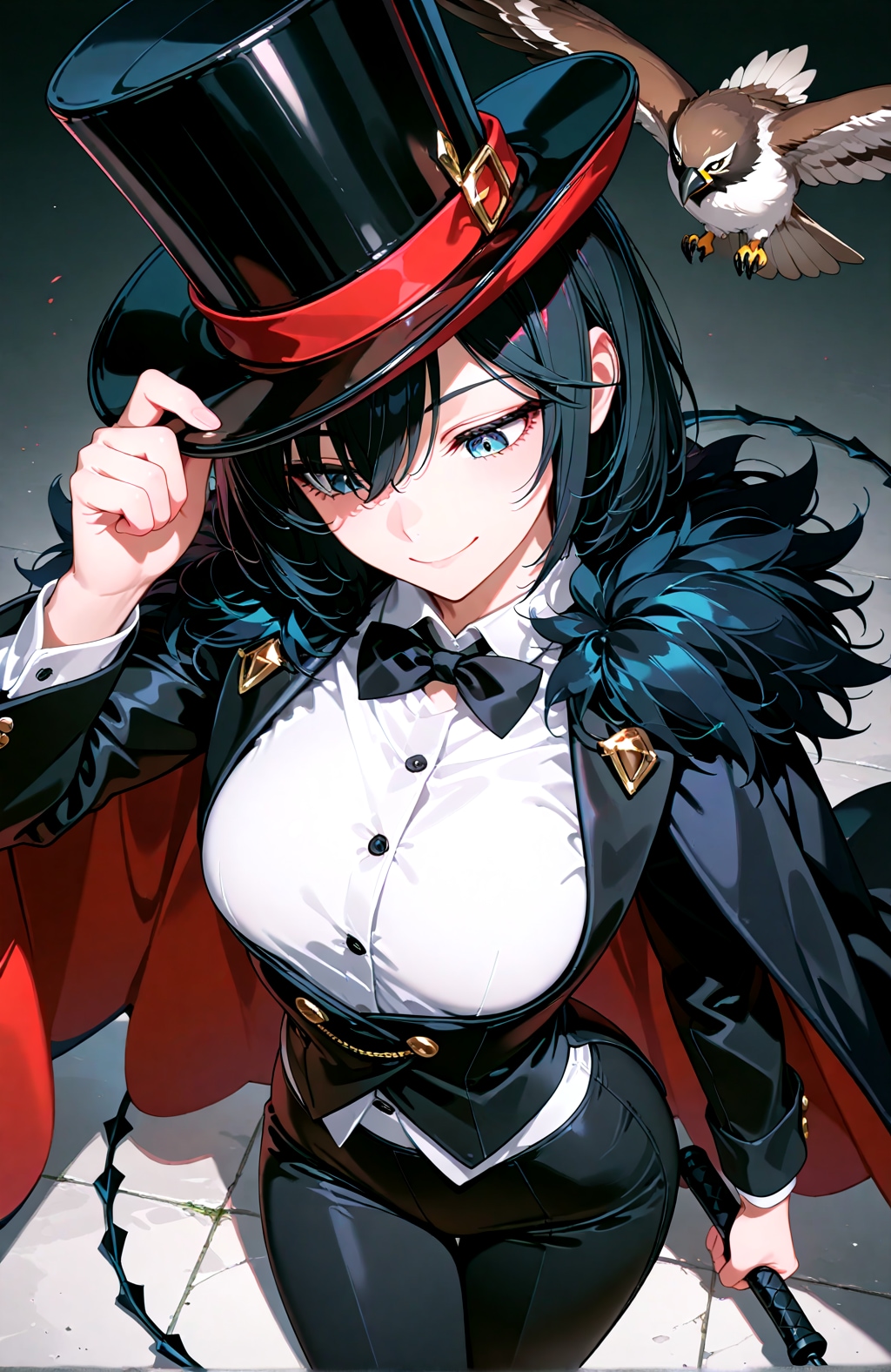 シルクハット女子さん～男爵ディーノ風～