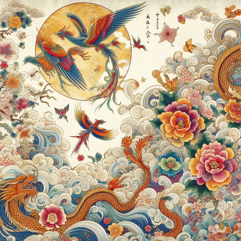 花鳥龍月 | の人気AIイラスト・グラビア