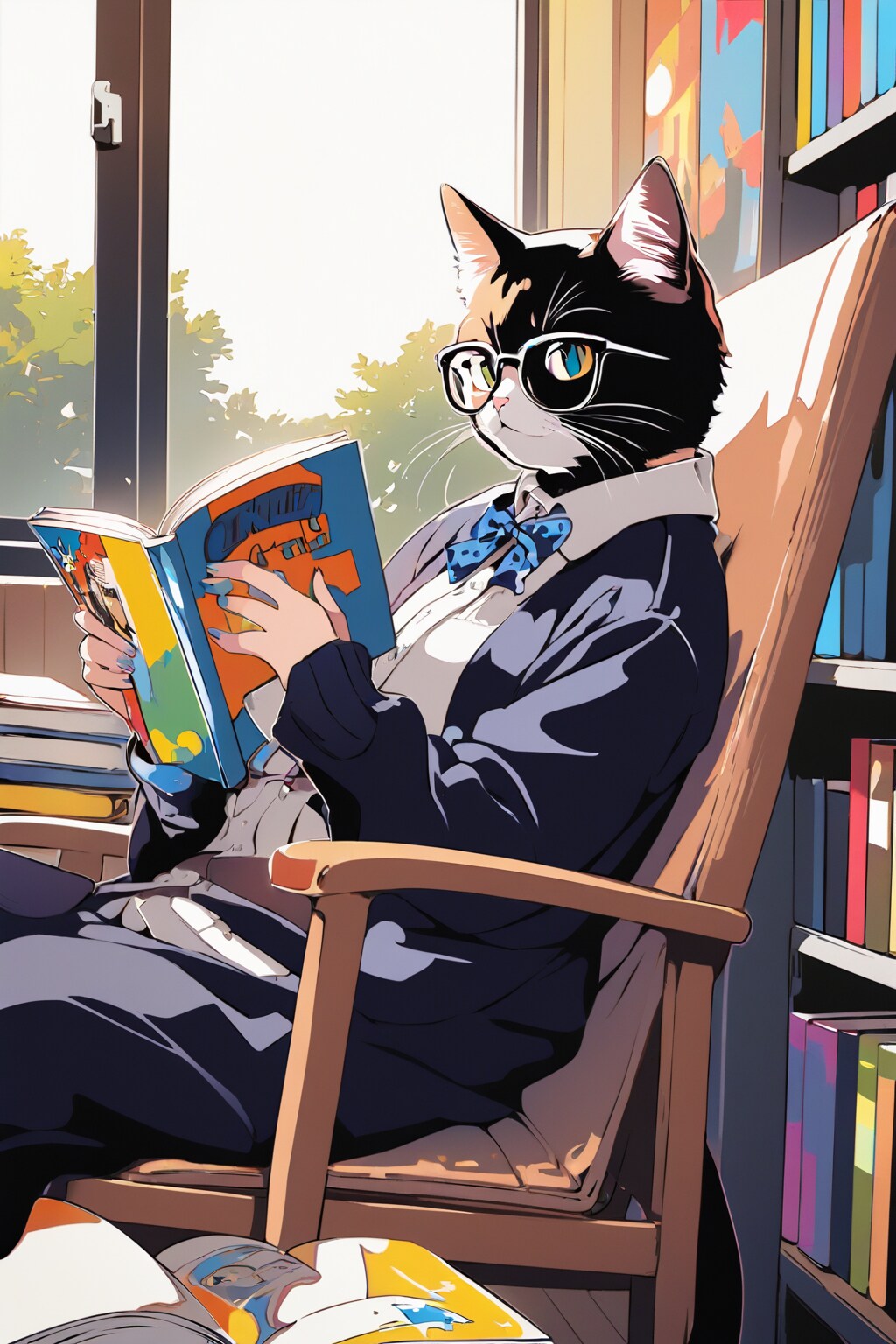 読書ネコ