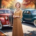 40'sクラシックカーと40'sファッション 4枚目