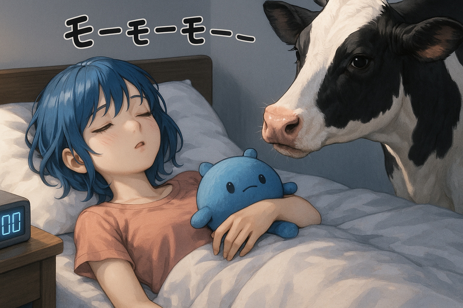 ⏰モーニングコール(chiffonneさん) | の人気AIイラスト・グラビア