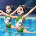 シンクロ美少女　デュエット演技④ 3枚目
