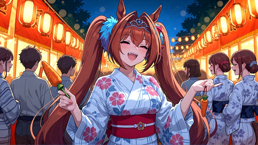 ニンジン釣り簡単すぎたわね！