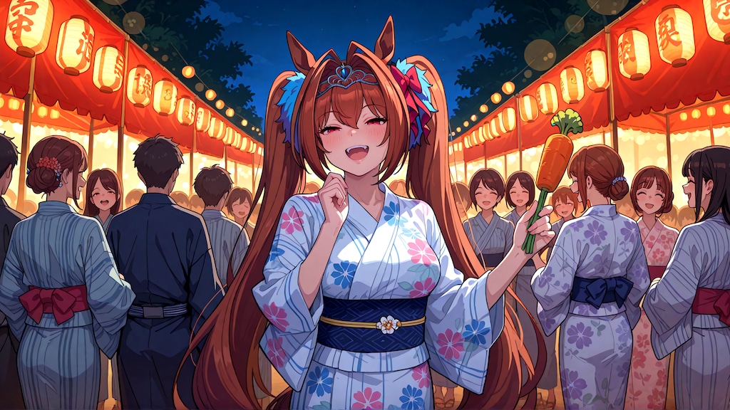ニンジン釣り簡単すぎたわね！