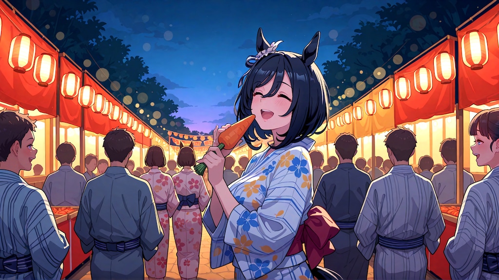 ニンジン釣り簡単すぎたわね！
