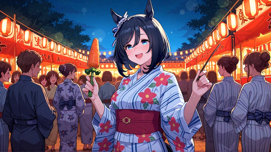 ニンジン釣り簡単すぎたわね！