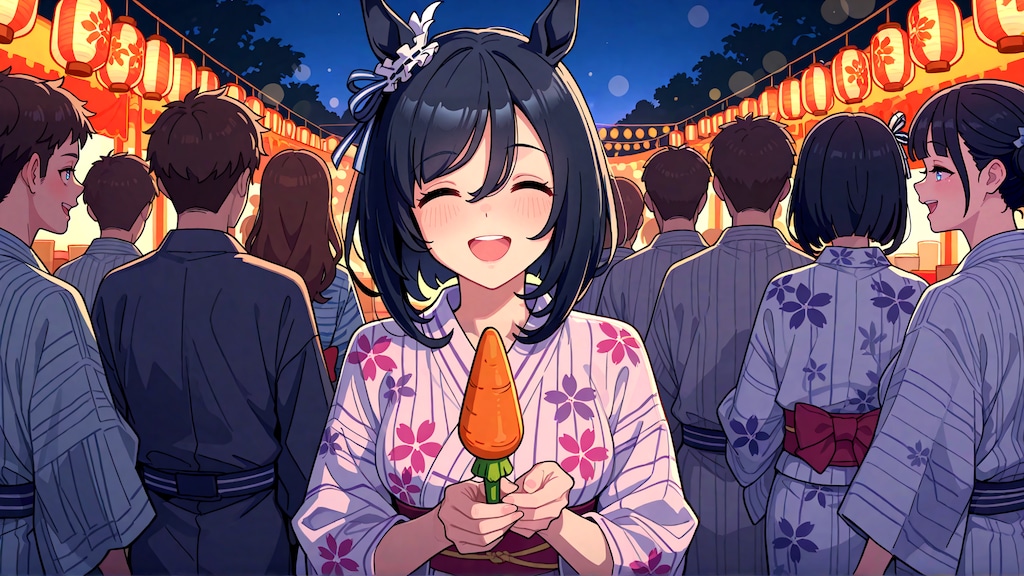 ニンジン釣り簡単すぎたわね！