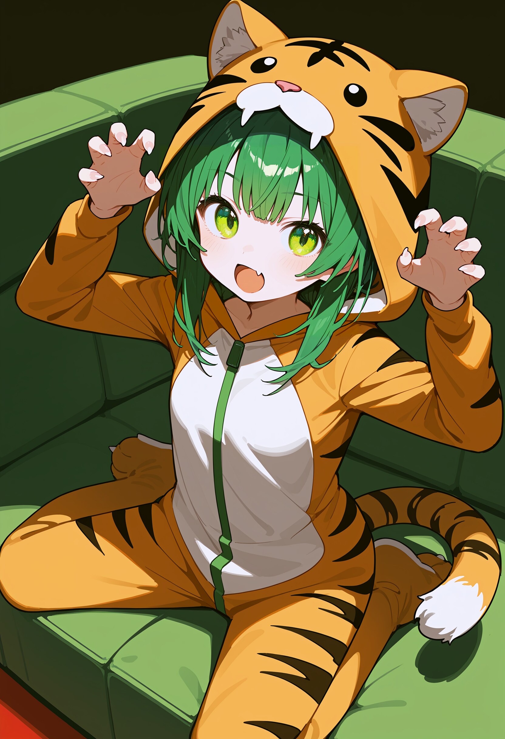 がおー！食べちゃうぞ！ | の人気AIイラスト・グラビア