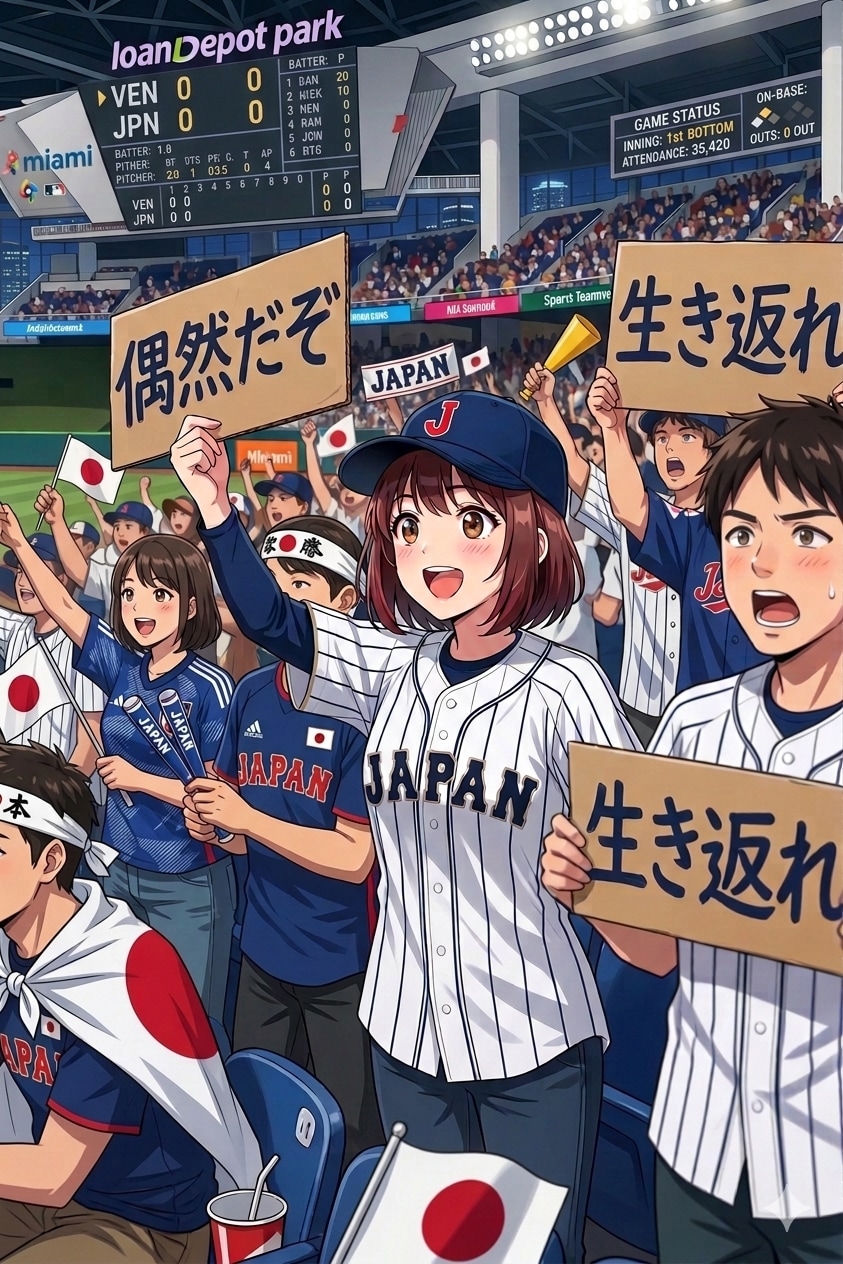 侍ジャパン決勝ラウンドも頑張れ | の人気AIイラスト・グラビア