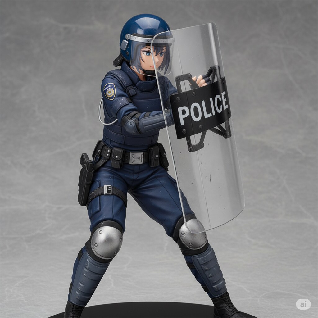 フィギュア版Riot Shield | の人気AIイラスト・グラビア