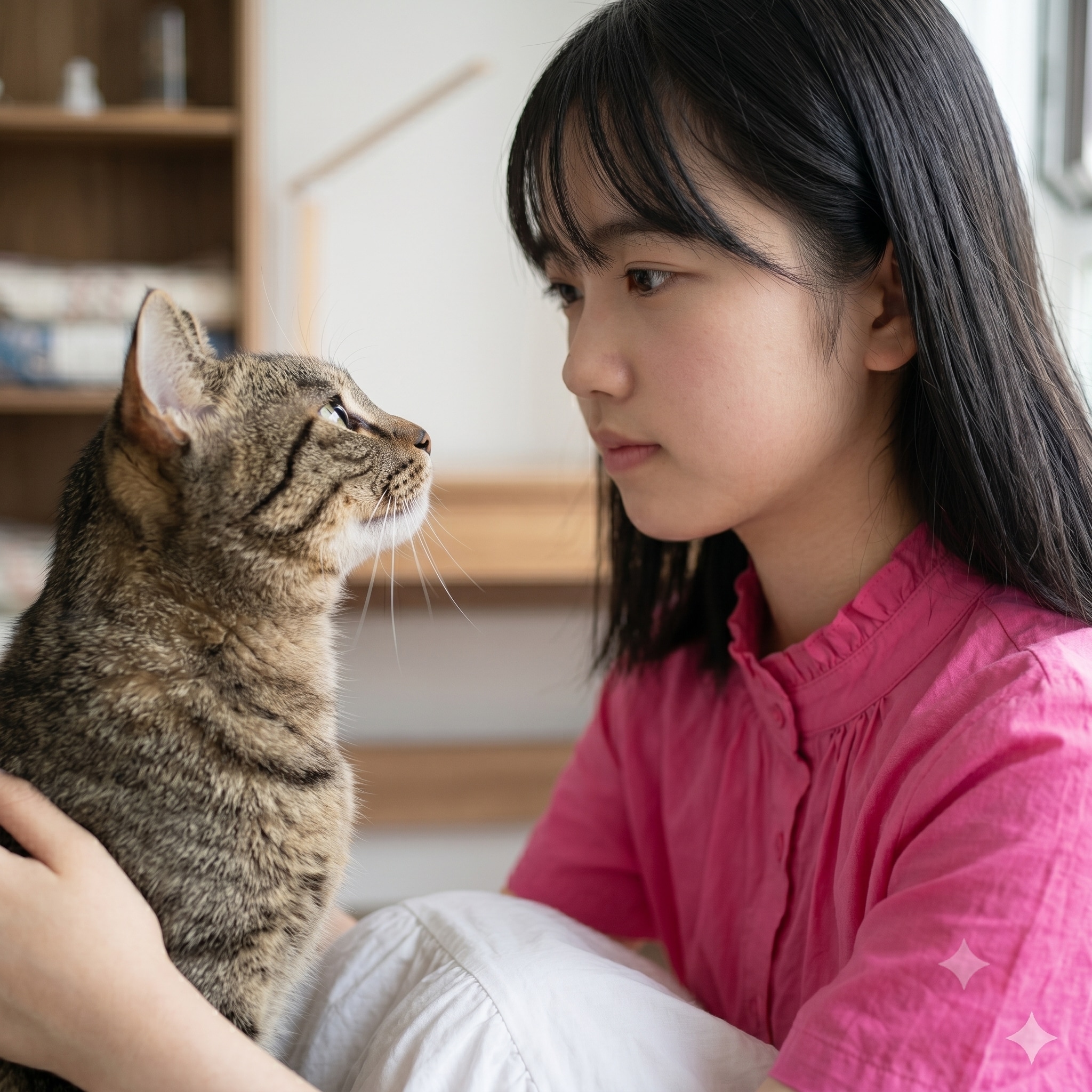 普通の美少女　キジトラ