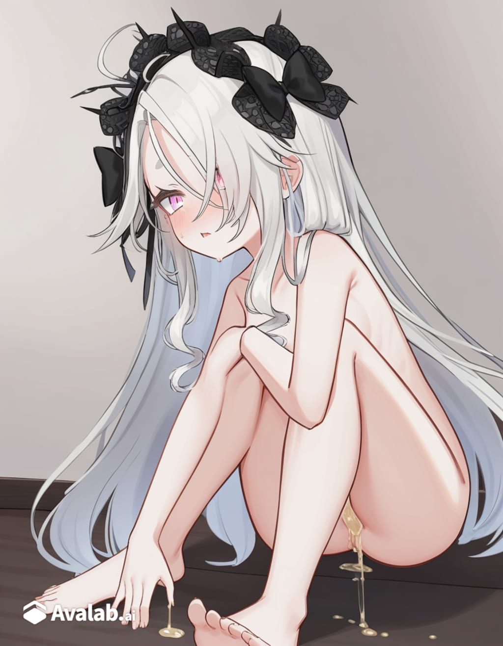 お漏らしをするゾメちゃん