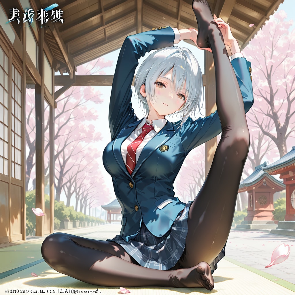 柔軟少女 | の人気AIイラスト・グラビア