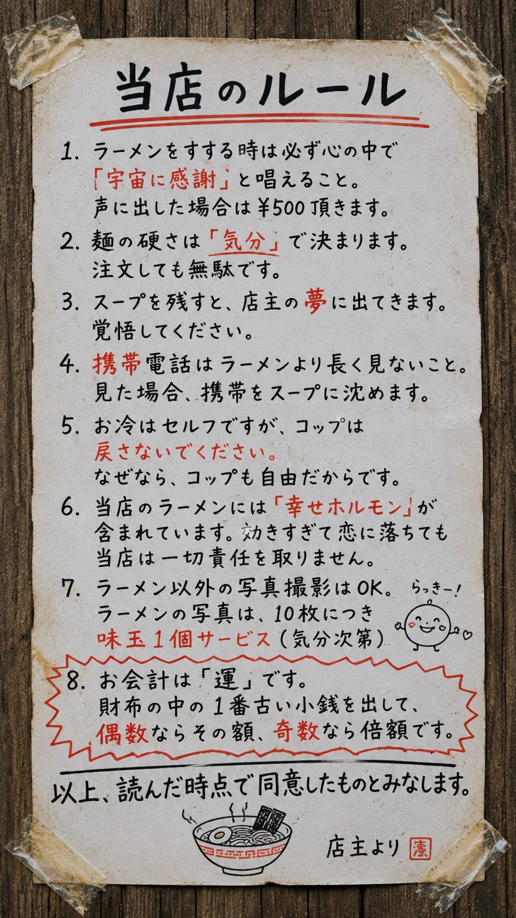 今日の貼り紙21