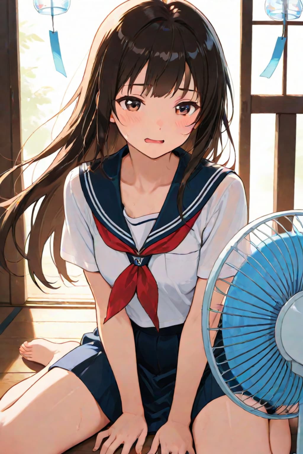 暑～い