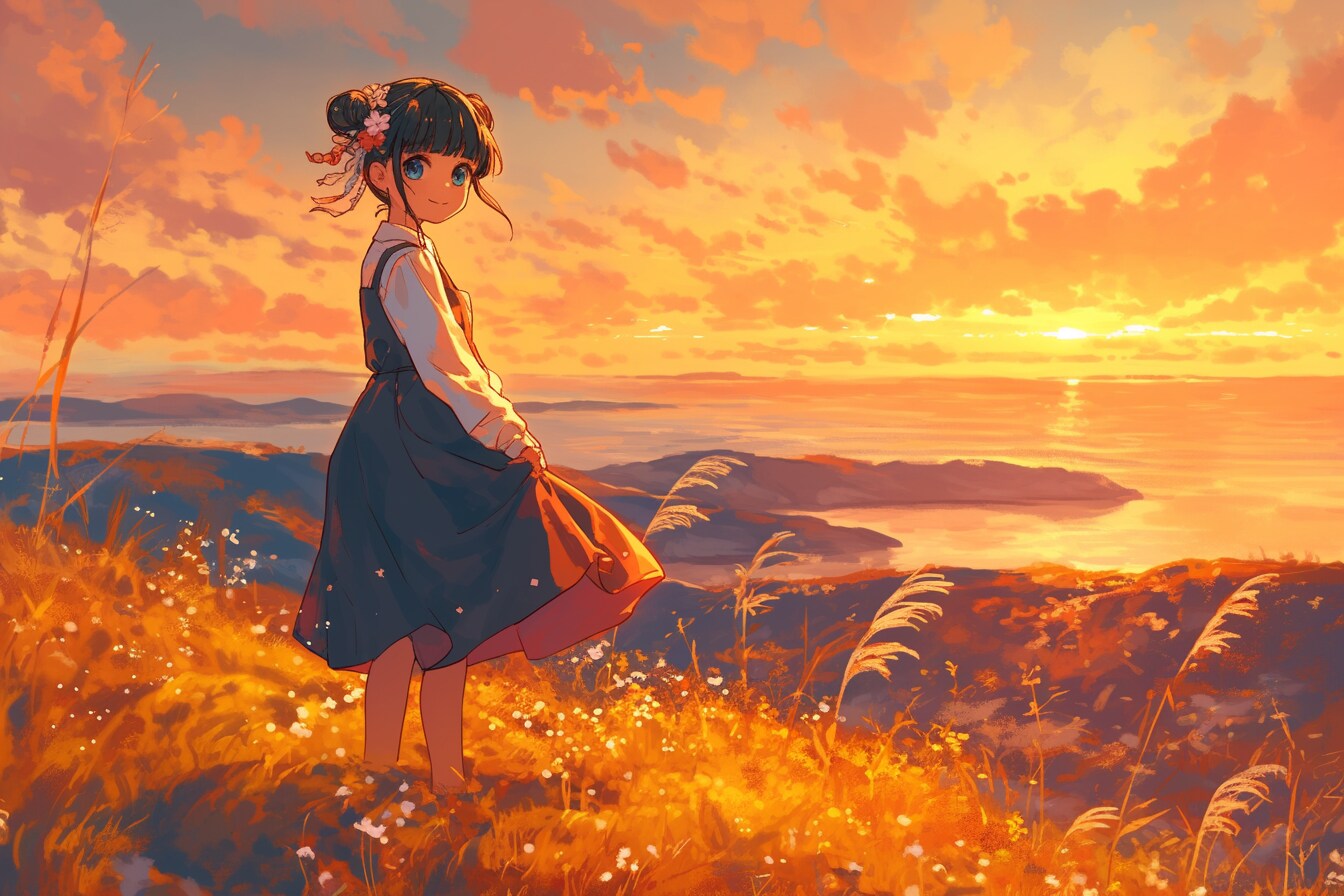 夕暮れのおだんごちゃん🍡✨191