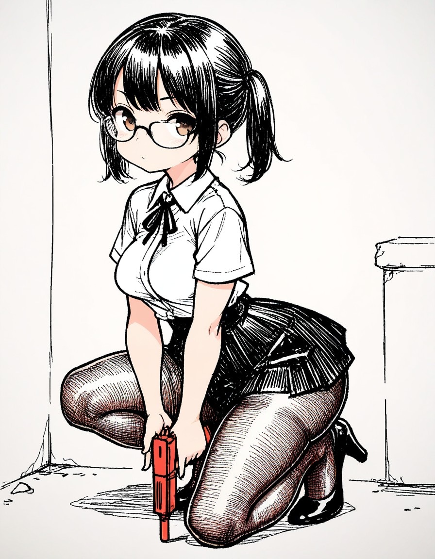 エージェントごっこなOLさん | の人気AIイラスト・グラビア