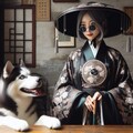 竜とハスキーと風水師ちゃん 4枚目