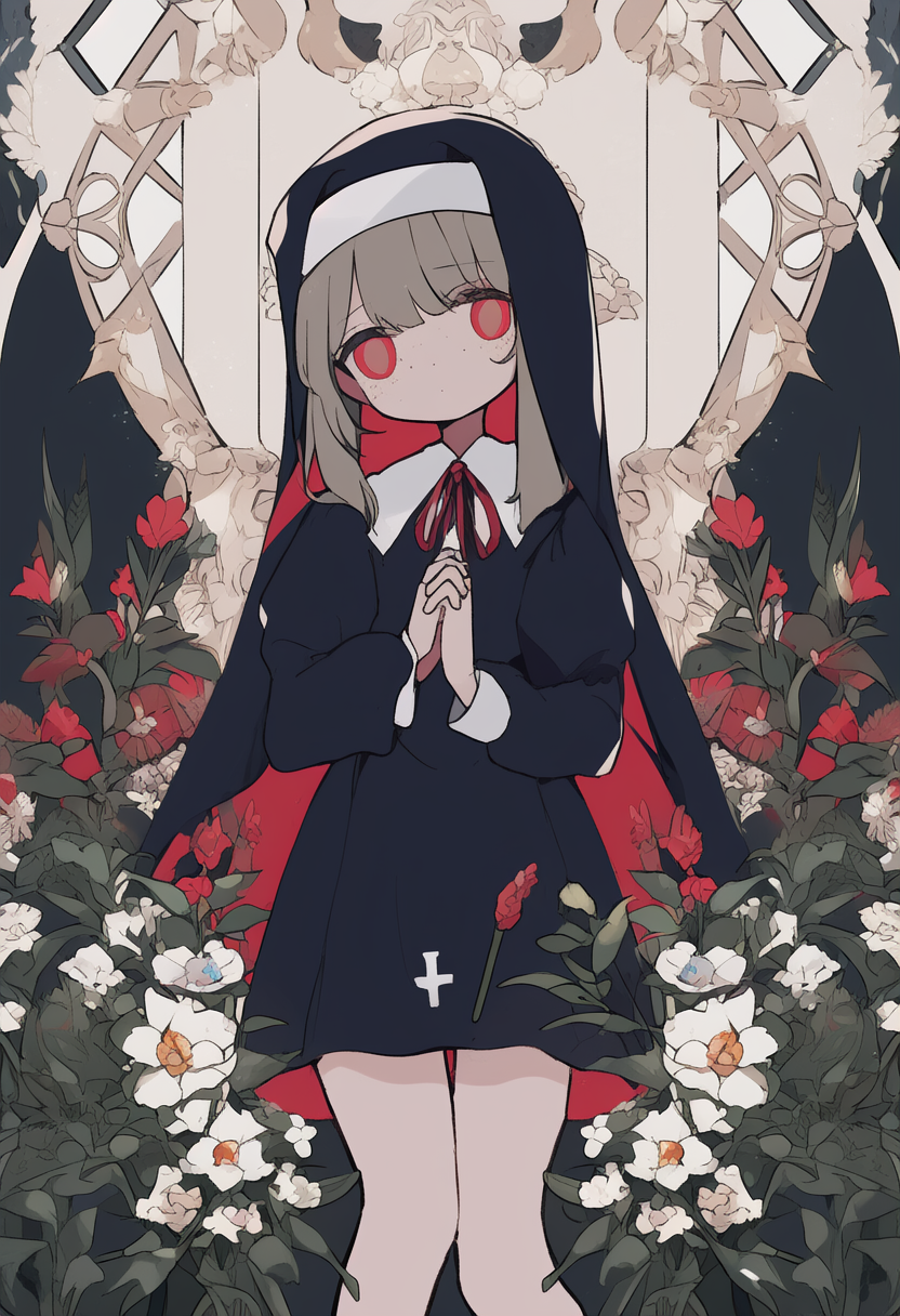 お祈りシスター（暗）