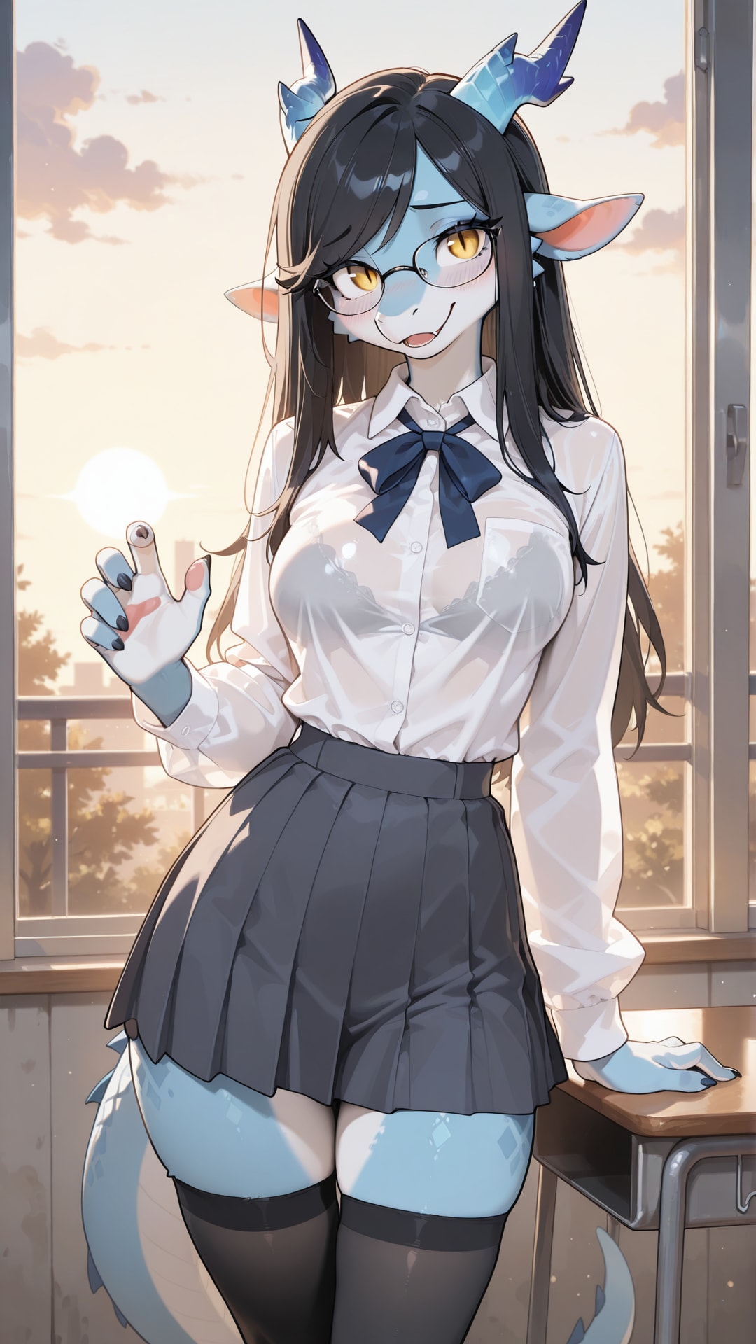 今日は眼鏡ドラゴン