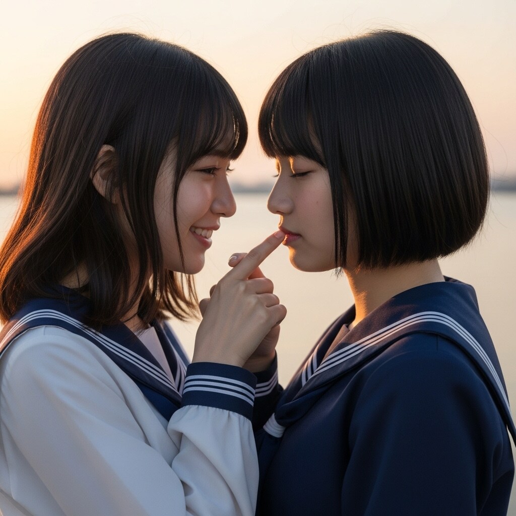 みちゃだめ
