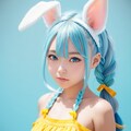 ウサギ女子 4枚目