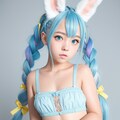 ウサギ女子 3枚目