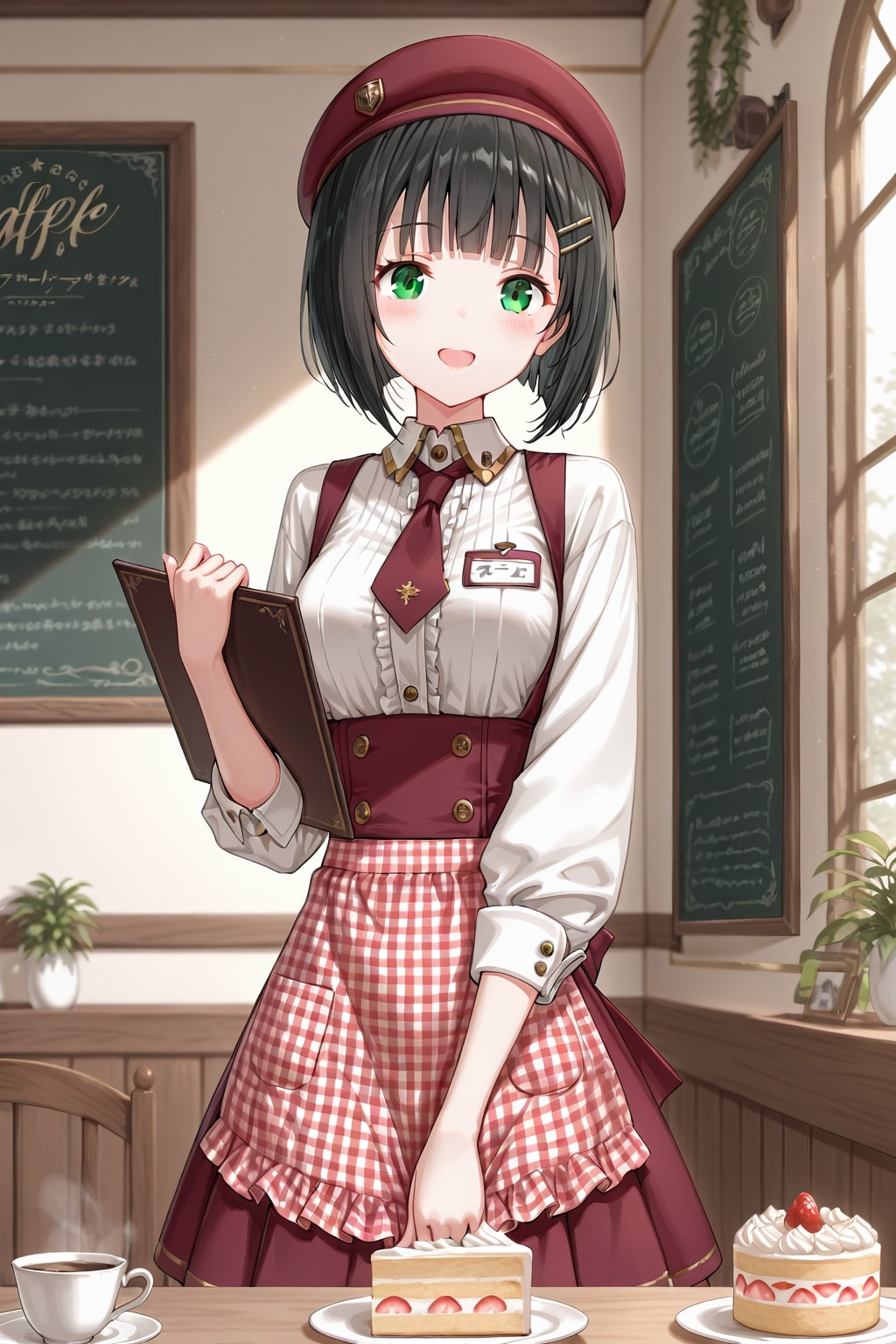 妹ちゃん✨カフェへようこそ‼️🥰☕️✨　✨１００✨ | の人気AIイラスト・グラビア