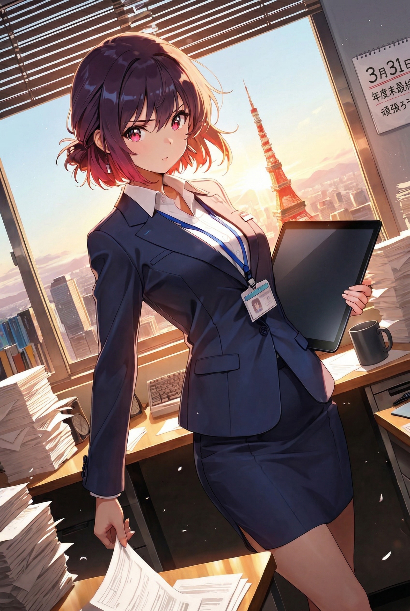 年度末、最終決戦！ | の人気AIイラスト・グラビア