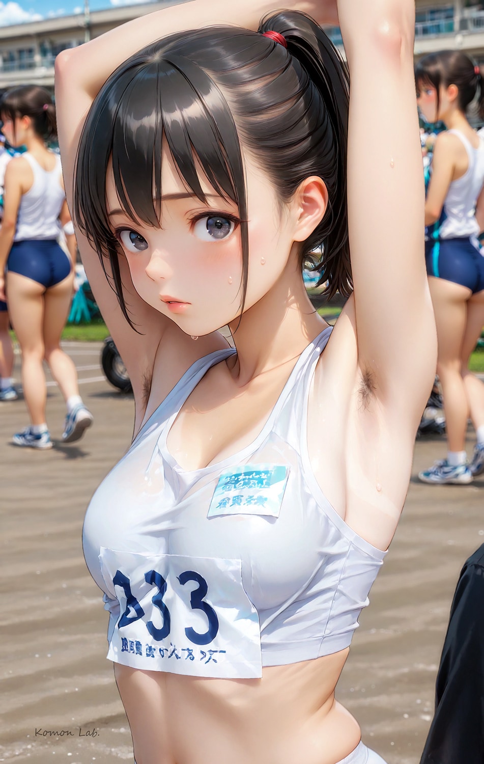 腋毛はありえない？