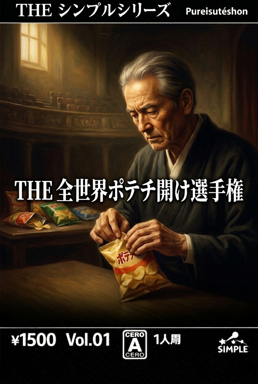[がぞうどうぞ]全世界ポテチ開け選手権