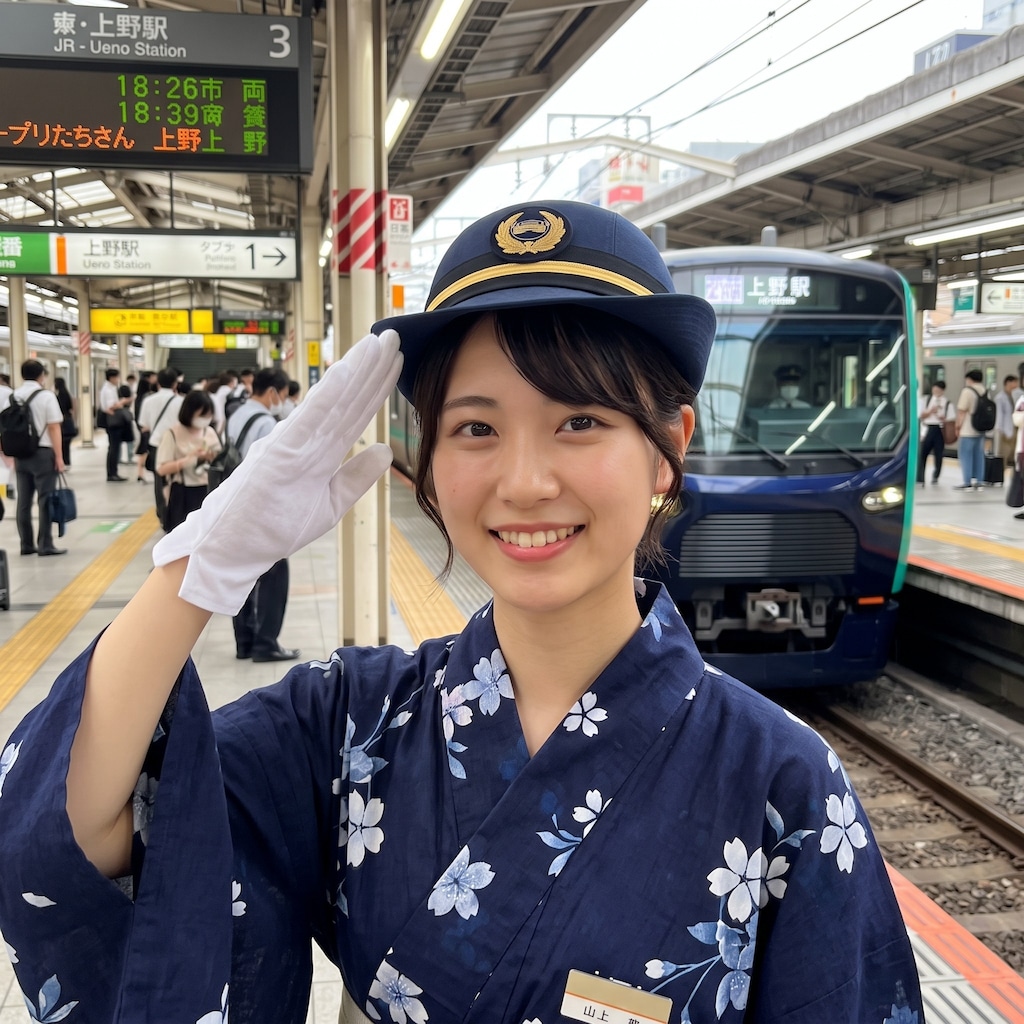浴衣鉄道