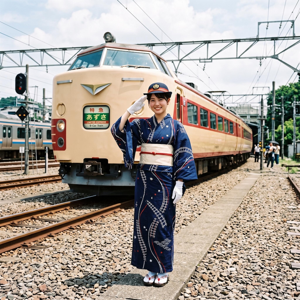 浴衣鉄道