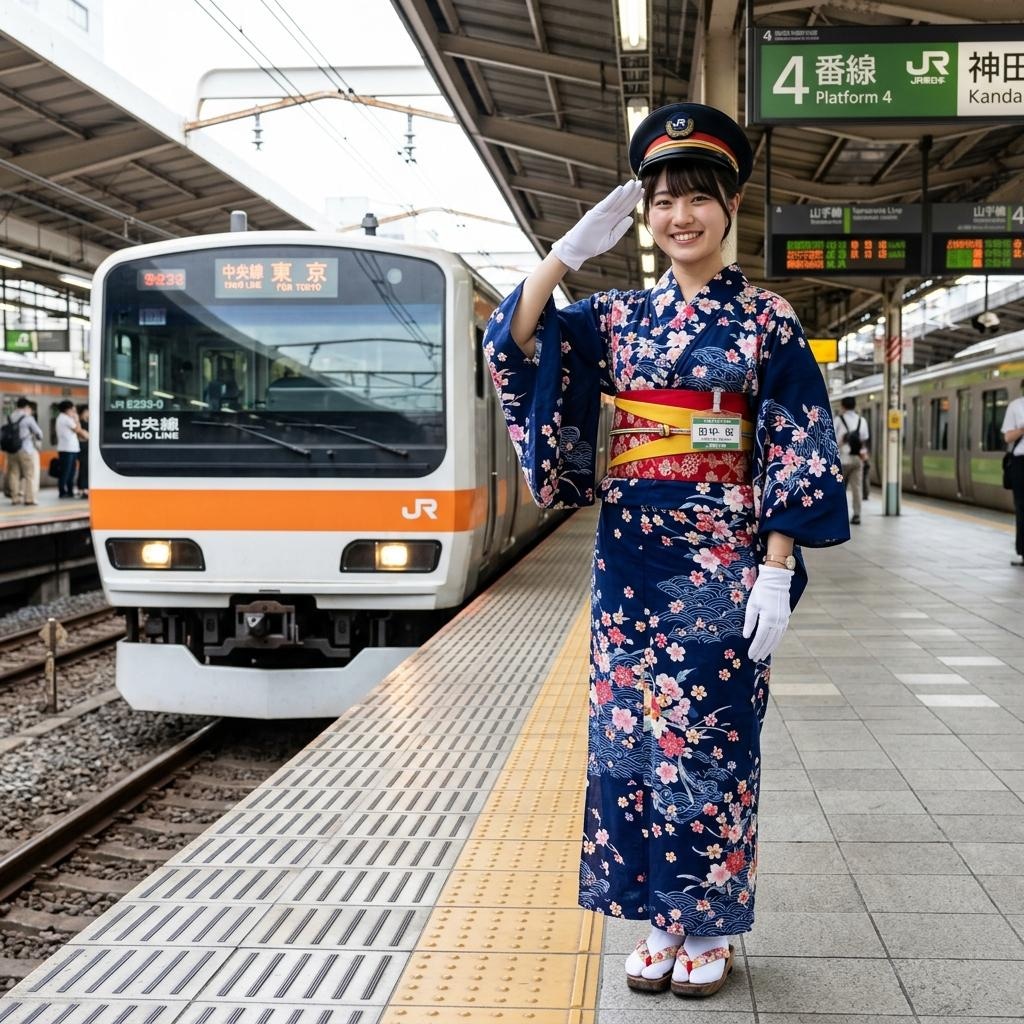 浴衣鉄道