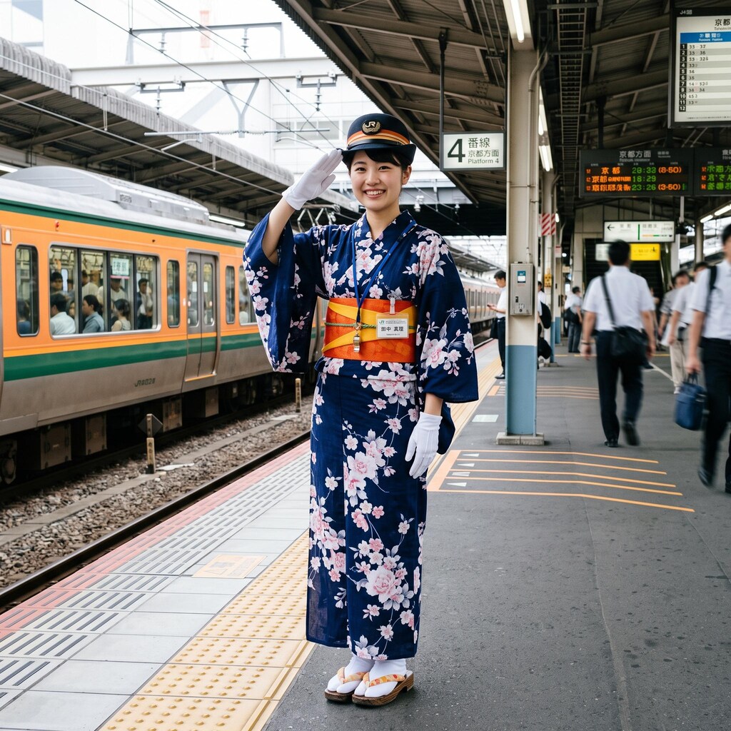 浴衣鉄道