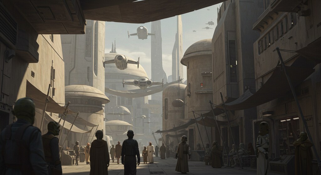 銀河共和国の首都コルサント