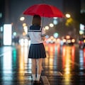 夜も雨 2枚目