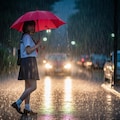 夜も雨 3枚目
