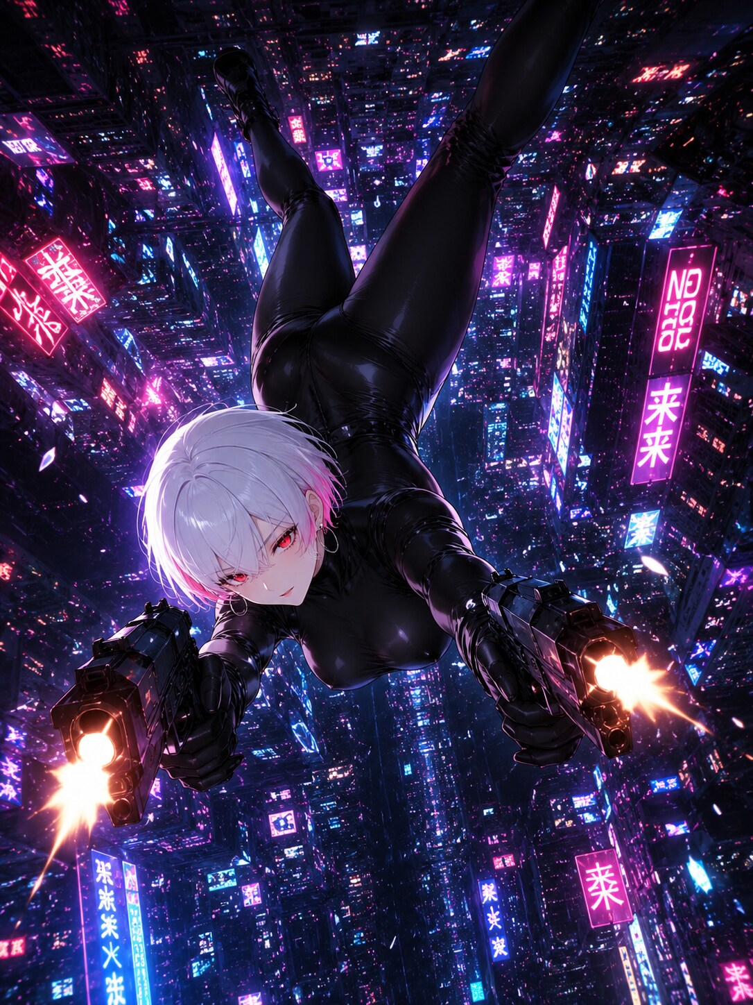 逃がさない。